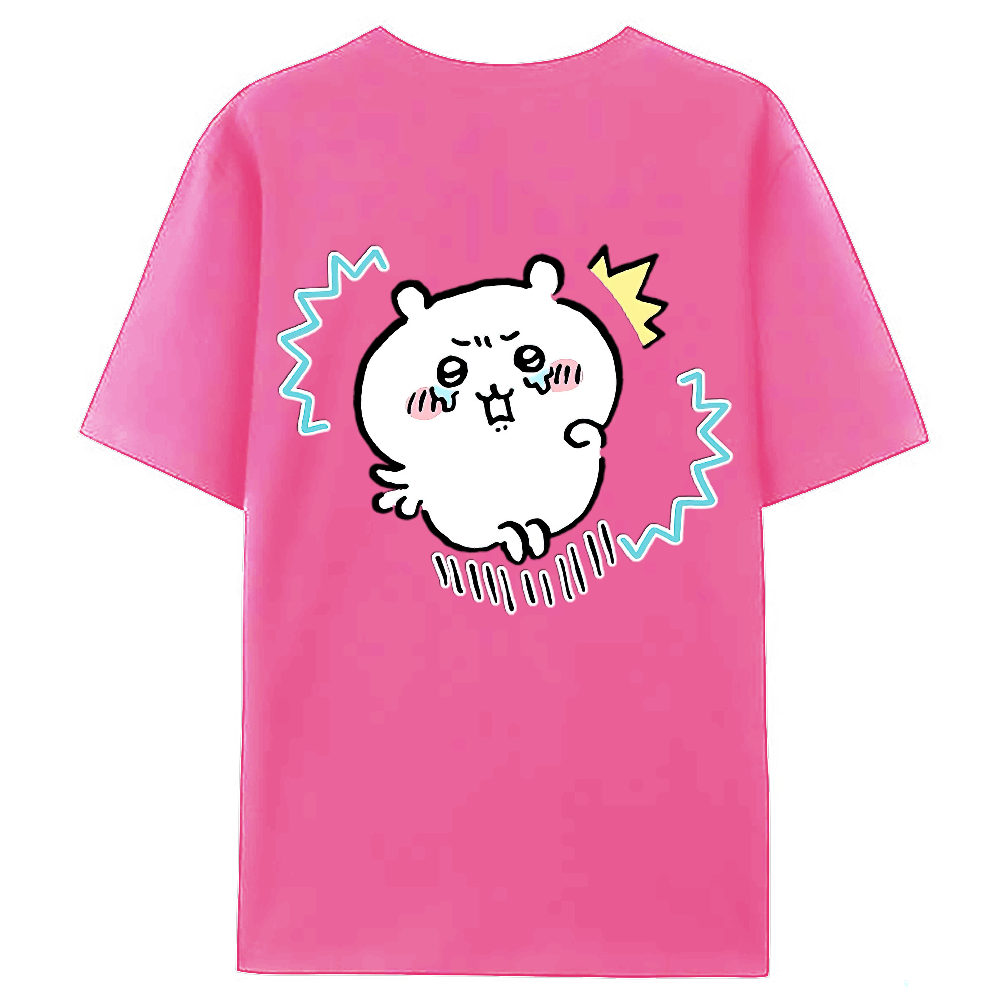 （画像用） ちいかわ ちいかわ Chii-kawa chiikawa レディース半袖Tシャツ(バックプリント)
